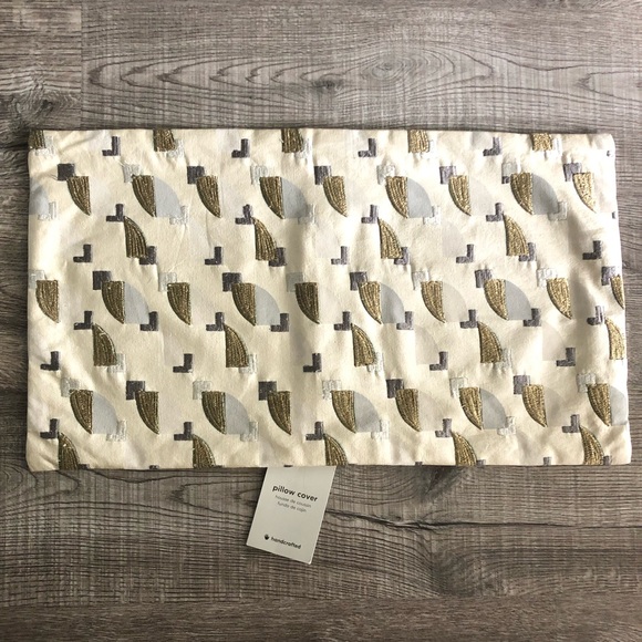 West Elm Lumbar Pillow with/without Insert - Picture 1 of 3
